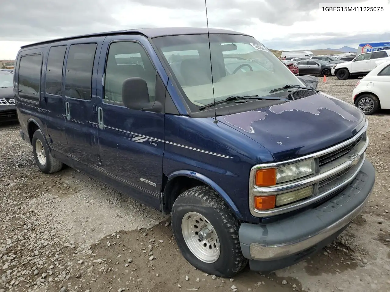 2001 Chevrolet Express G1500 VIN: 1GBFG15M411225075 Lot: 56948945