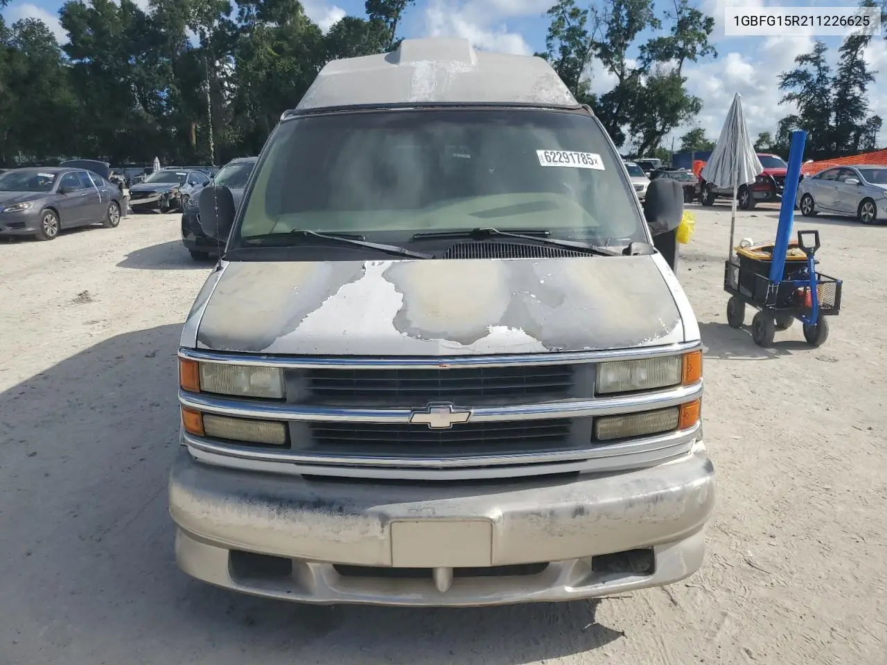 2001 Chevrolet Express G1500 VIN: 1GBFG15R211226625 Lot: 62291785