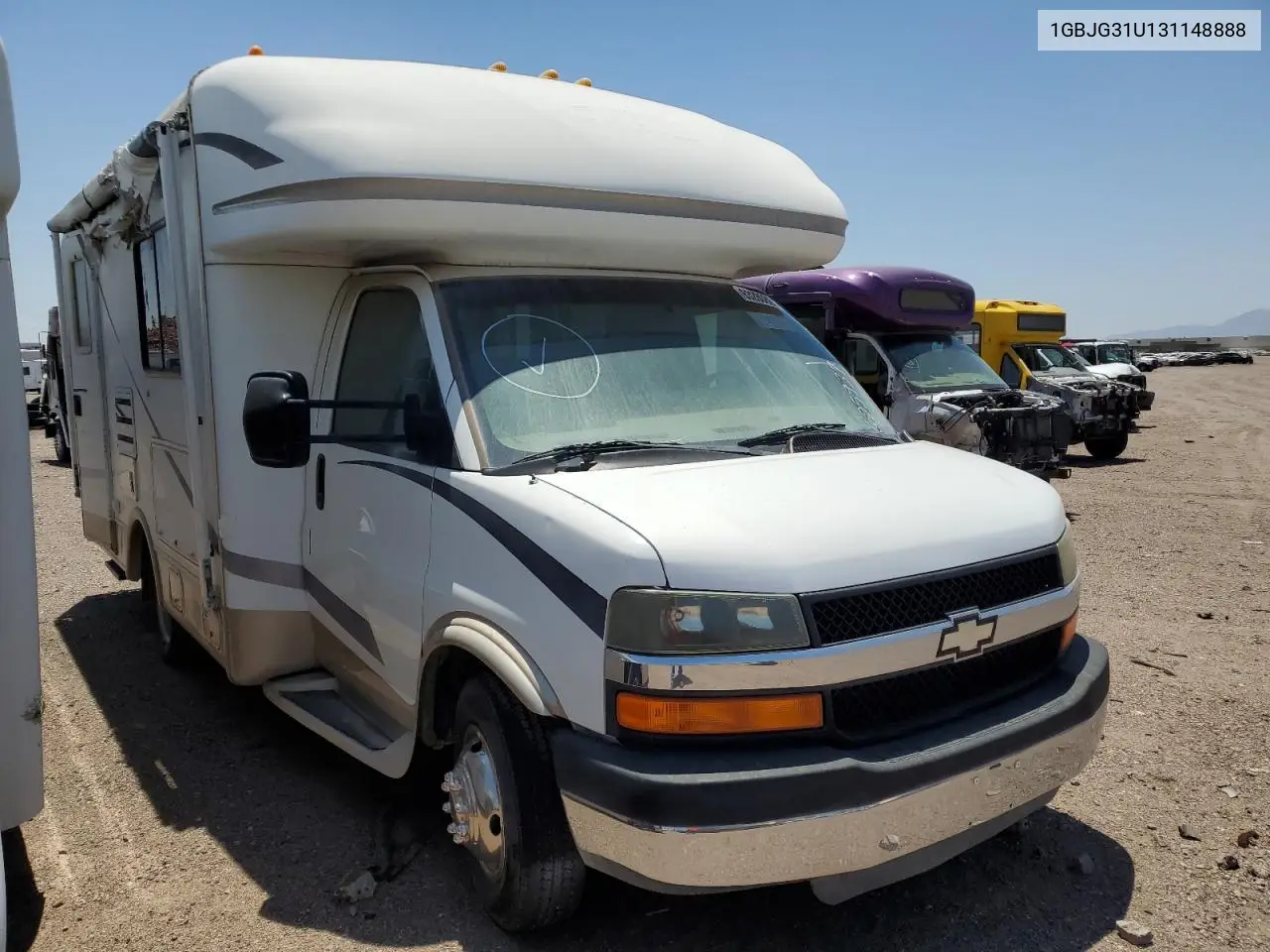 2003 Chevrolet Express G3500 VIN: 1GBJG31U131148888 Lot: 63280865