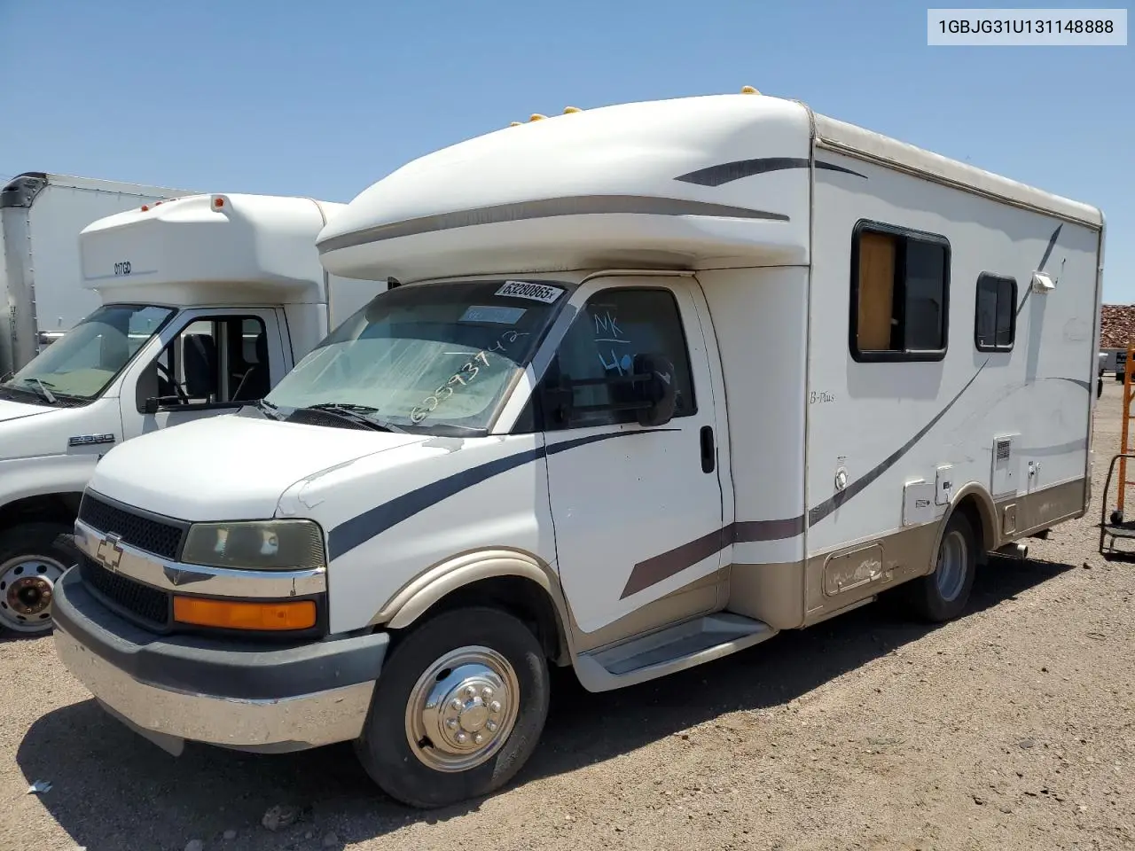 2003 Chevrolet Express G3500 VIN: 1GBJG31U131148888 Lot: 63280865