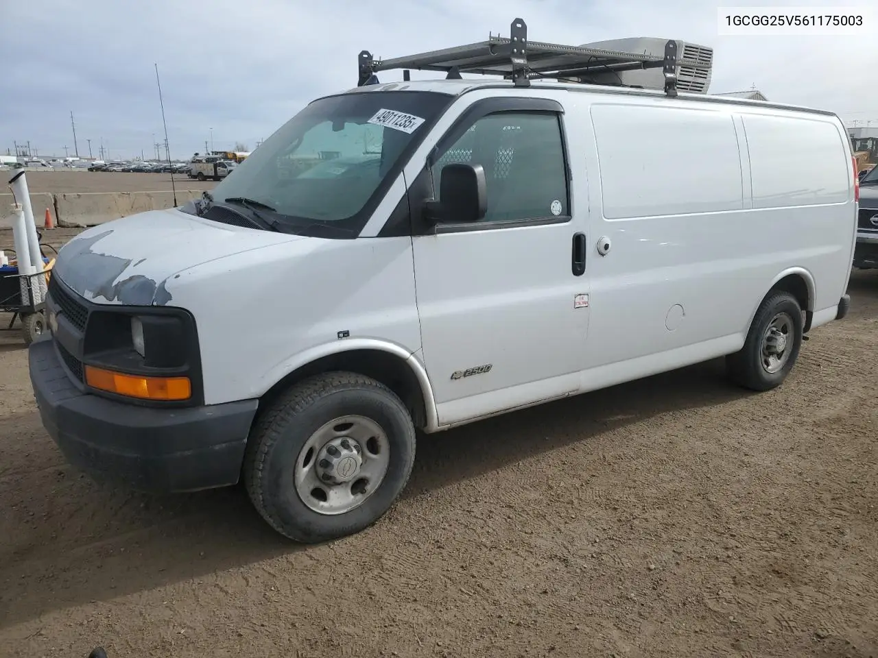2006 Chevrolet Express G2500 VIN: 1GCGG25V561175003 Lot: 49011235