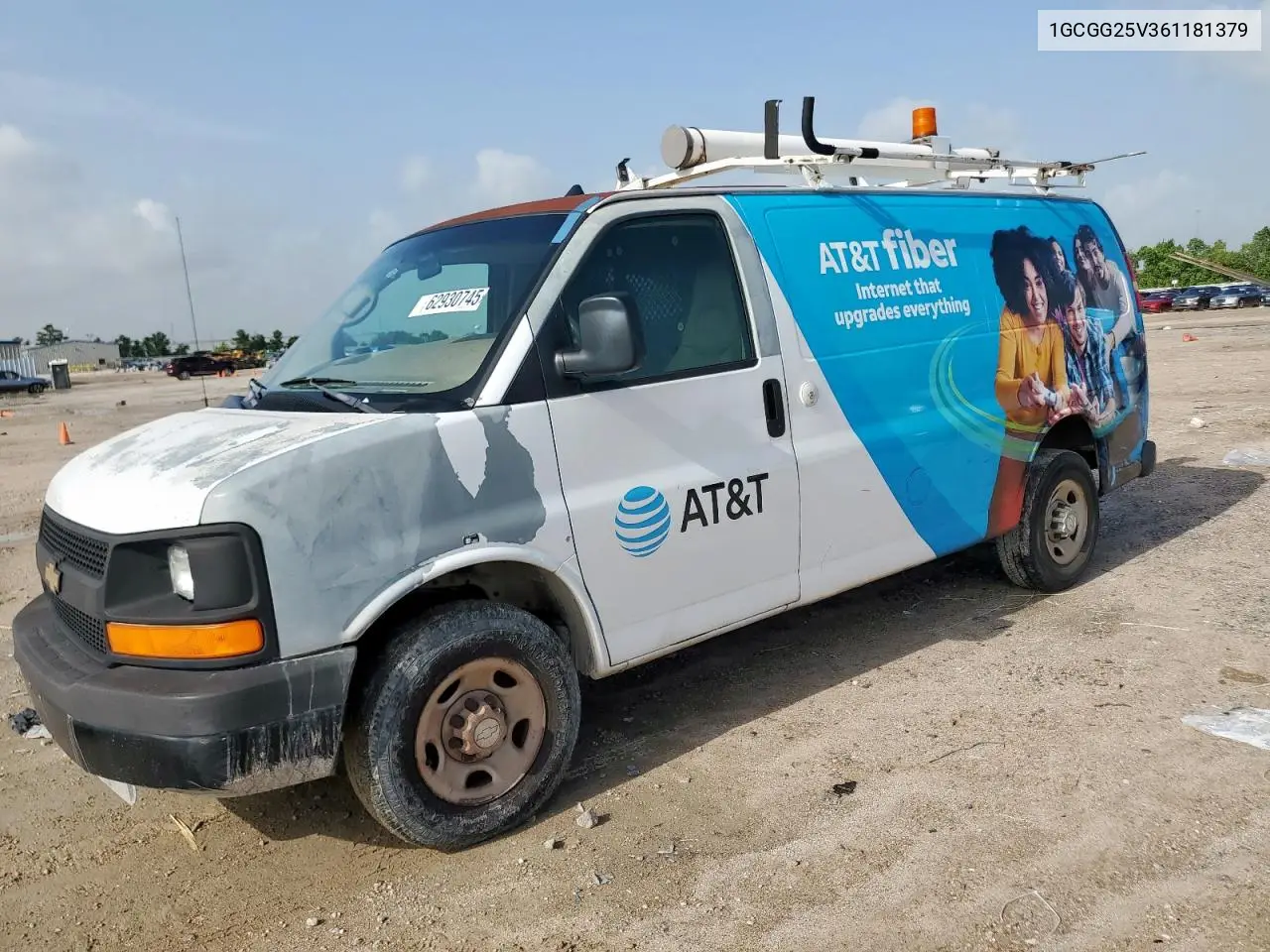 2006 Chevrolet Express G2500 VIN: 1GCGG25V361181379 Lot: 62930745