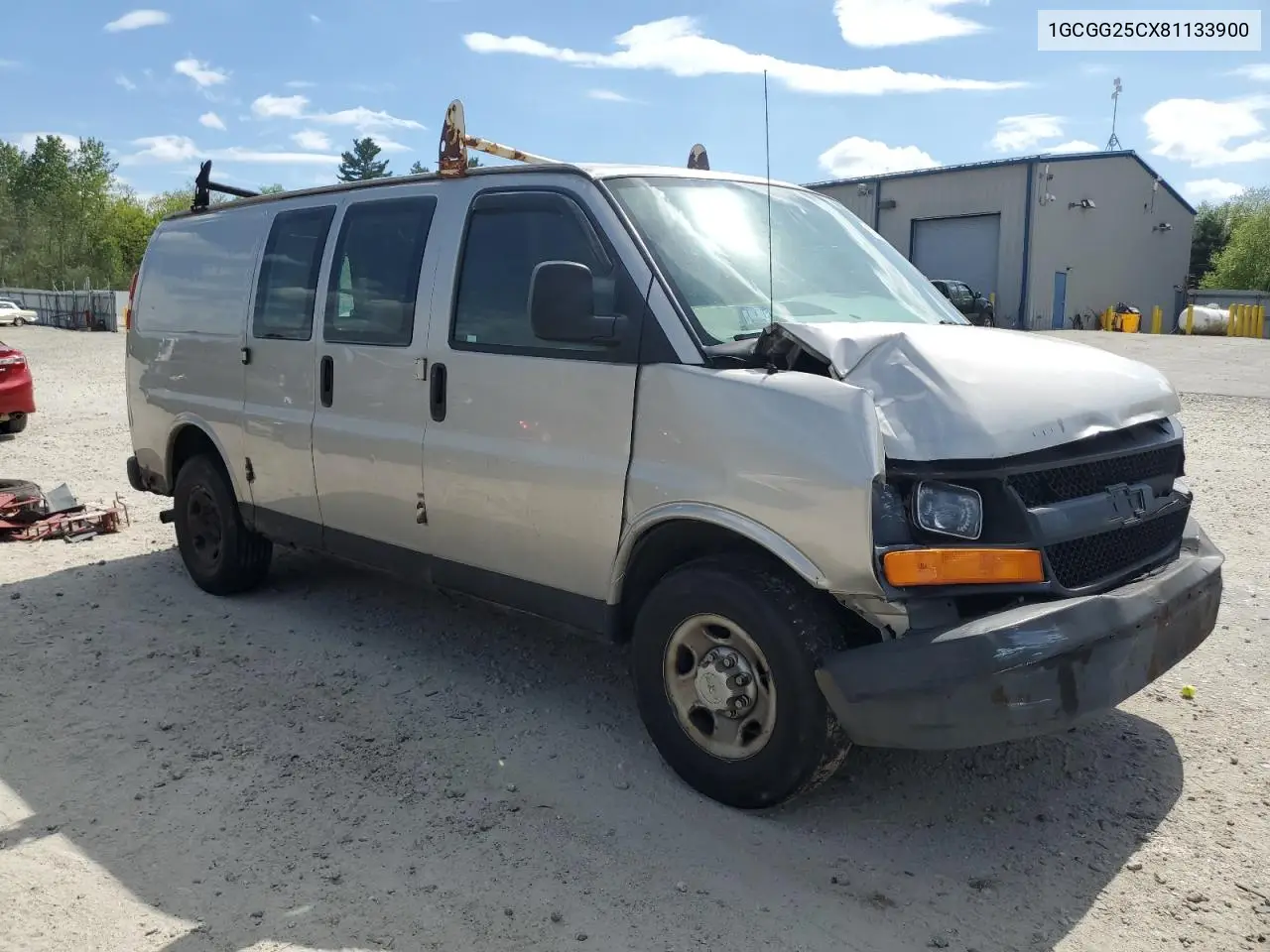 2008 Chevrolet Express G2500 VIN: 1GCGG25CX81133900 Lot: 57029345