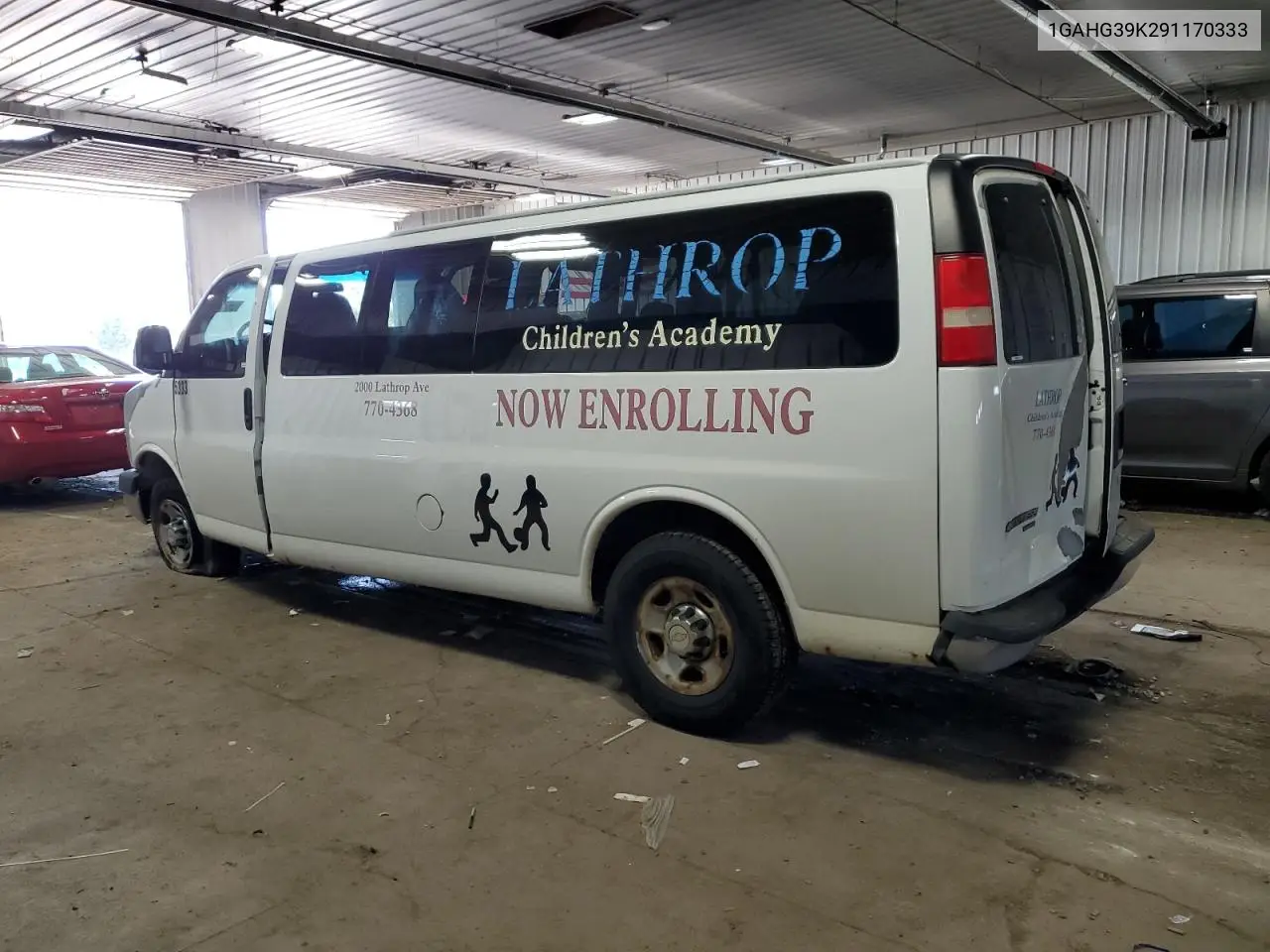 2009 Chevrolet Express G3500 VIN: 1GAHG39K291170333 Lot: 56839105