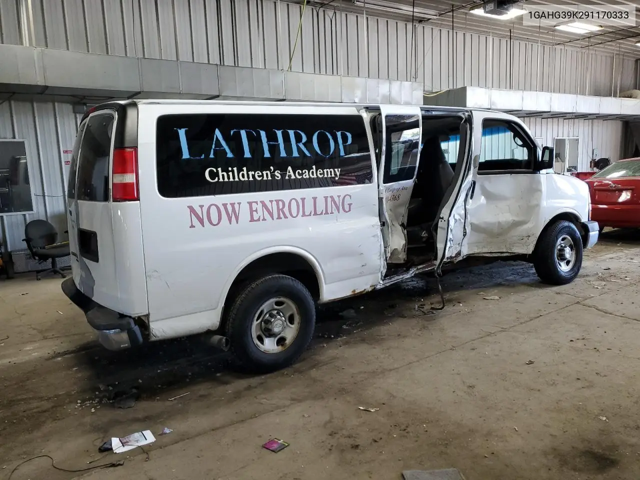 2009 Chevrolet Express G3500 VIN: 1GAHG39K291170333 Lot: 56839105