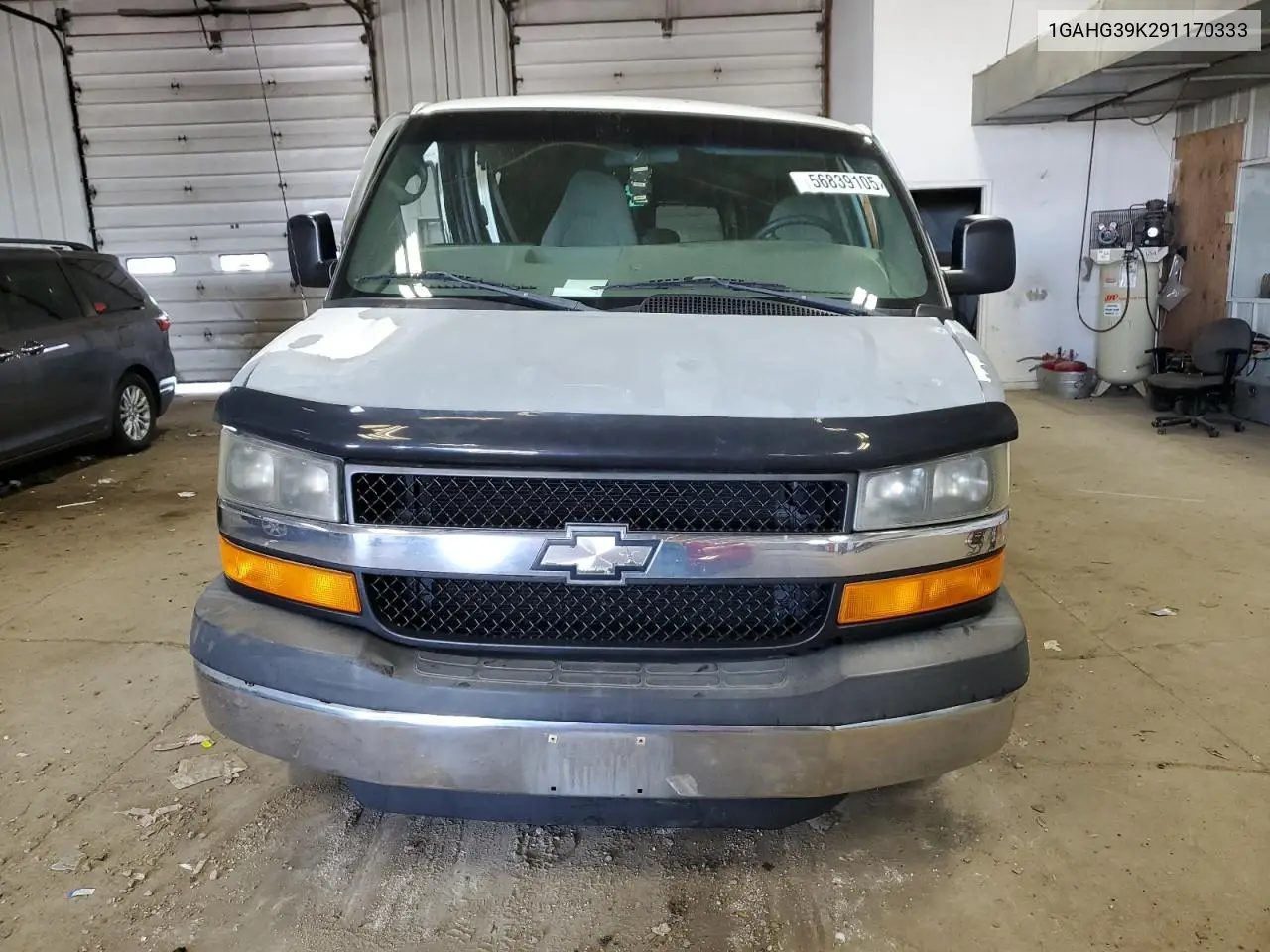 2009 Chevrolet Express G3500 VIN: 1GAHG39K291170333 Lot: 56839105