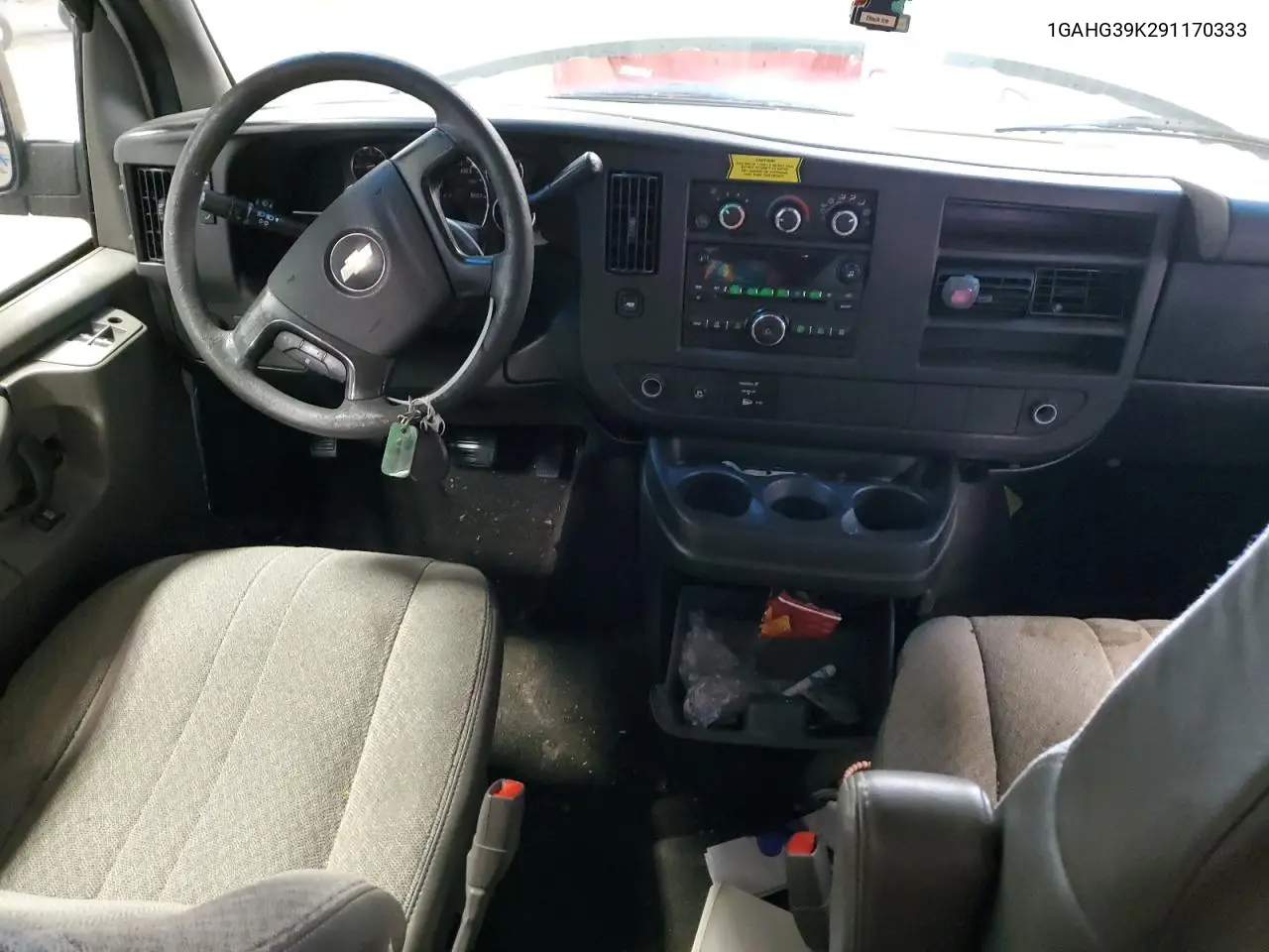 2009 Chevrolet Express G3500 VIN: 1GAHG39K291170333 Lot: 56839105