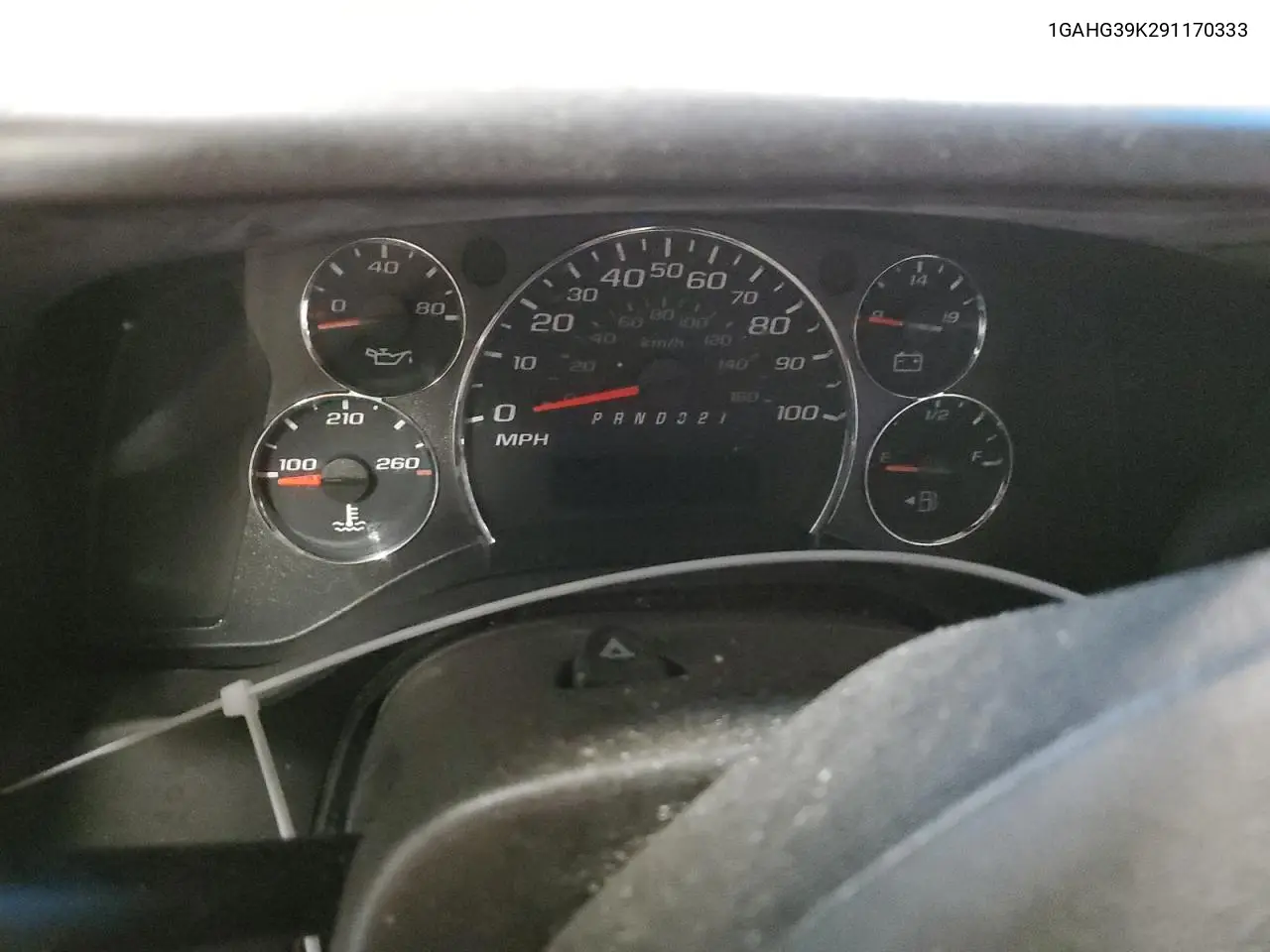 2009 Chevrolet Express G3500 VIN: 1GAHG39K291170333 Lot: 56839105
