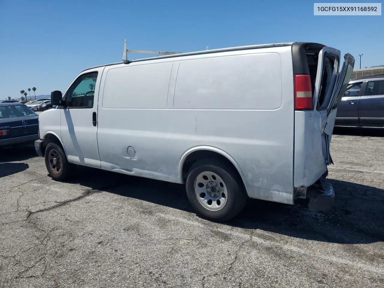 2009 Chevrolet Express G1500 VIN: 1GCFG15XX91168592 Lot: 62865585