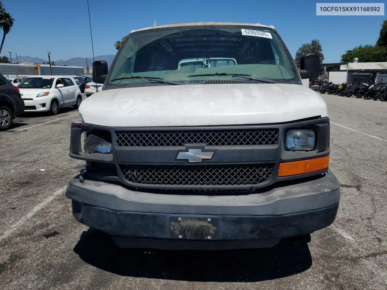 2009 Chevrolet Express G1500 VIN: 1GCFG15XX91168592 Lot: 62865585