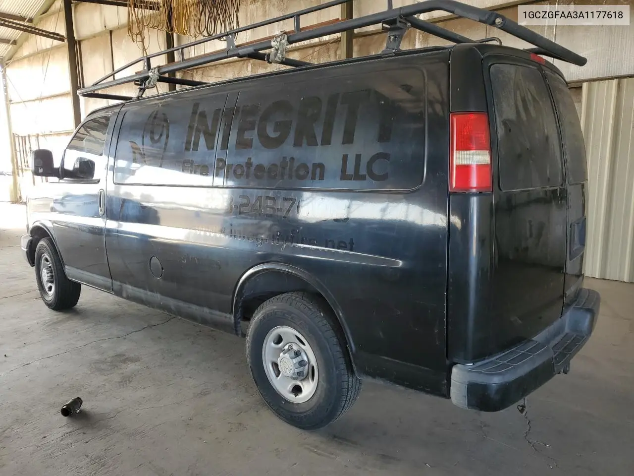 2010 Chevrolet Express G2500 VIN: 1GCZGFAA3A1177618 Lot: 56987185