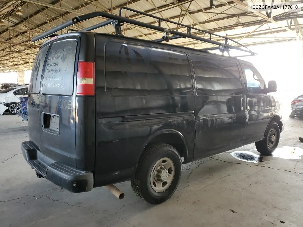 2010 Chevrolet Express G2500 VIN: 1GCZGFAA3A1177618 Lot: 56987185