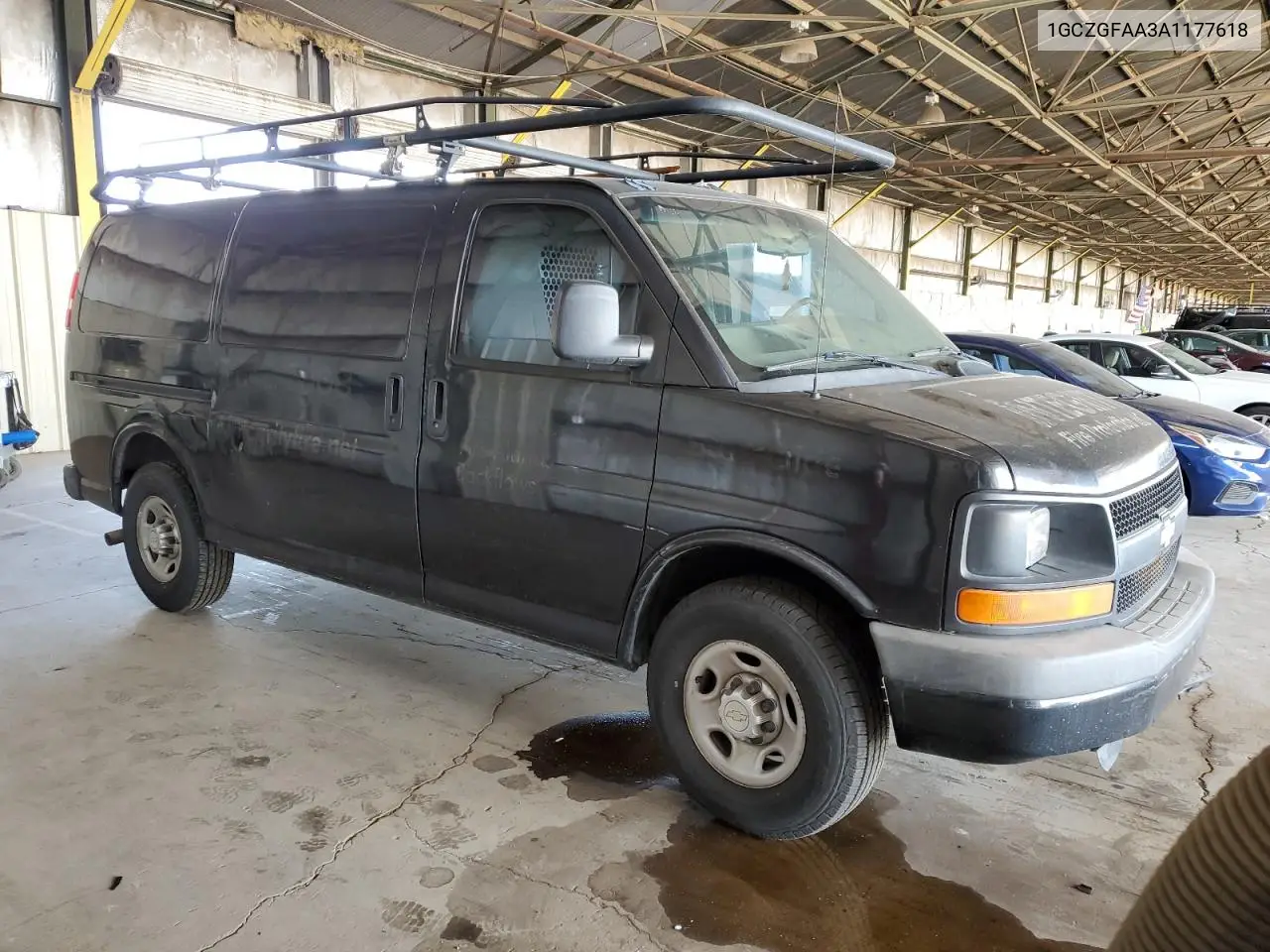 2010 Chevrolet Express G2500 VIN: 1GCZGFAA3A1177618 Lot: 56987185