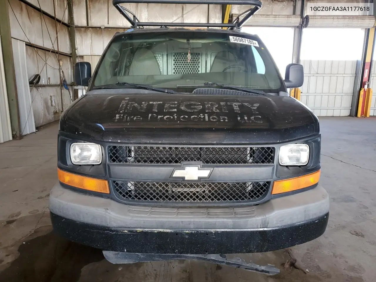 2010 Chevrolet Express G2500 VIN: 1GCZGFAA3A1177618 Lot: 56987185