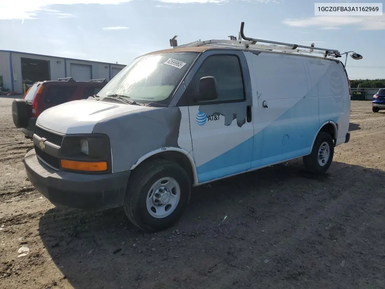 2010 Chevrolet Express G2500 VIN: 1GCZGFBA3A1162969 Lot: 62699965