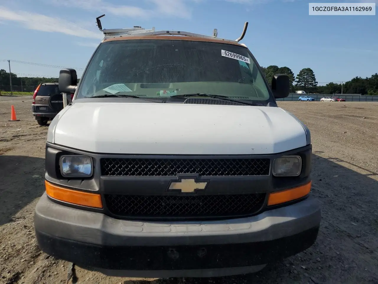 2010 Chevrolet Express G2500 VIN: 1GCZGFBA3A1162969 Lot: 62699965