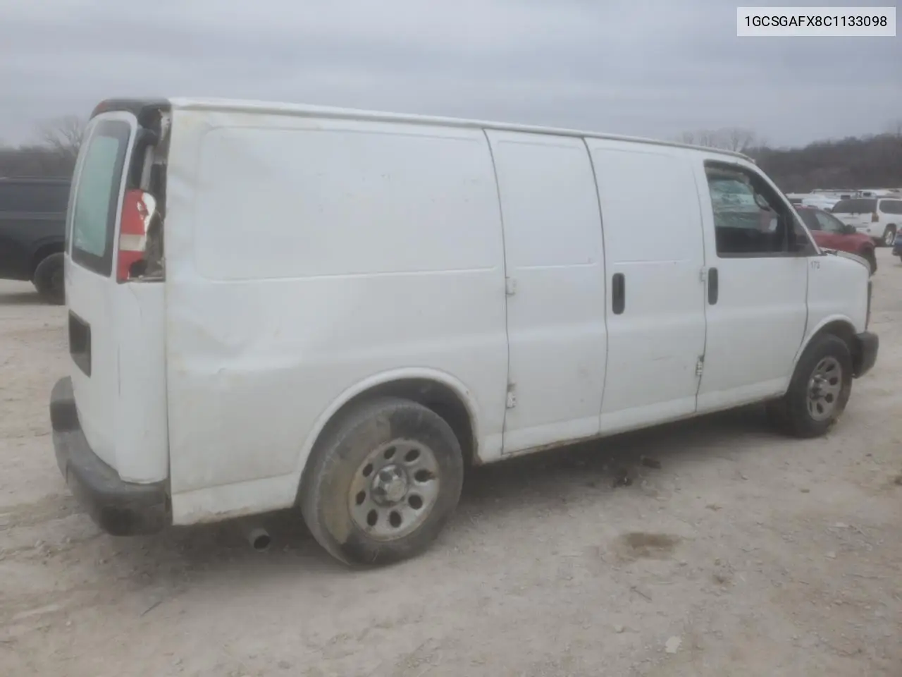 2012 Chevrolet Express G1500 VIN: 1GCSGAFX8C1133098 Lot: 44454125