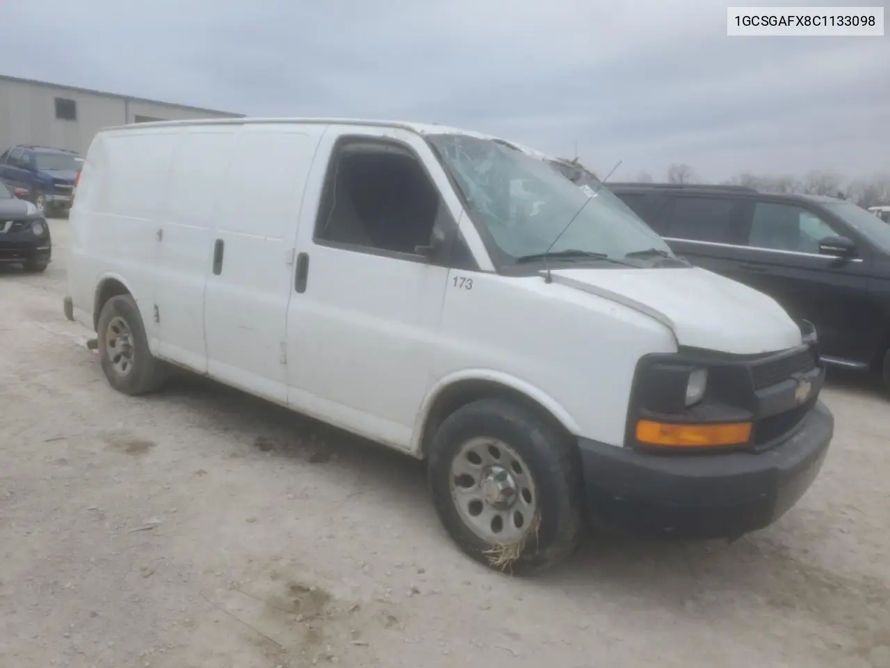 2012 Chevrolet Express G1500 VIN: 1GCSGAFX8C1133098 Lot: 44454125