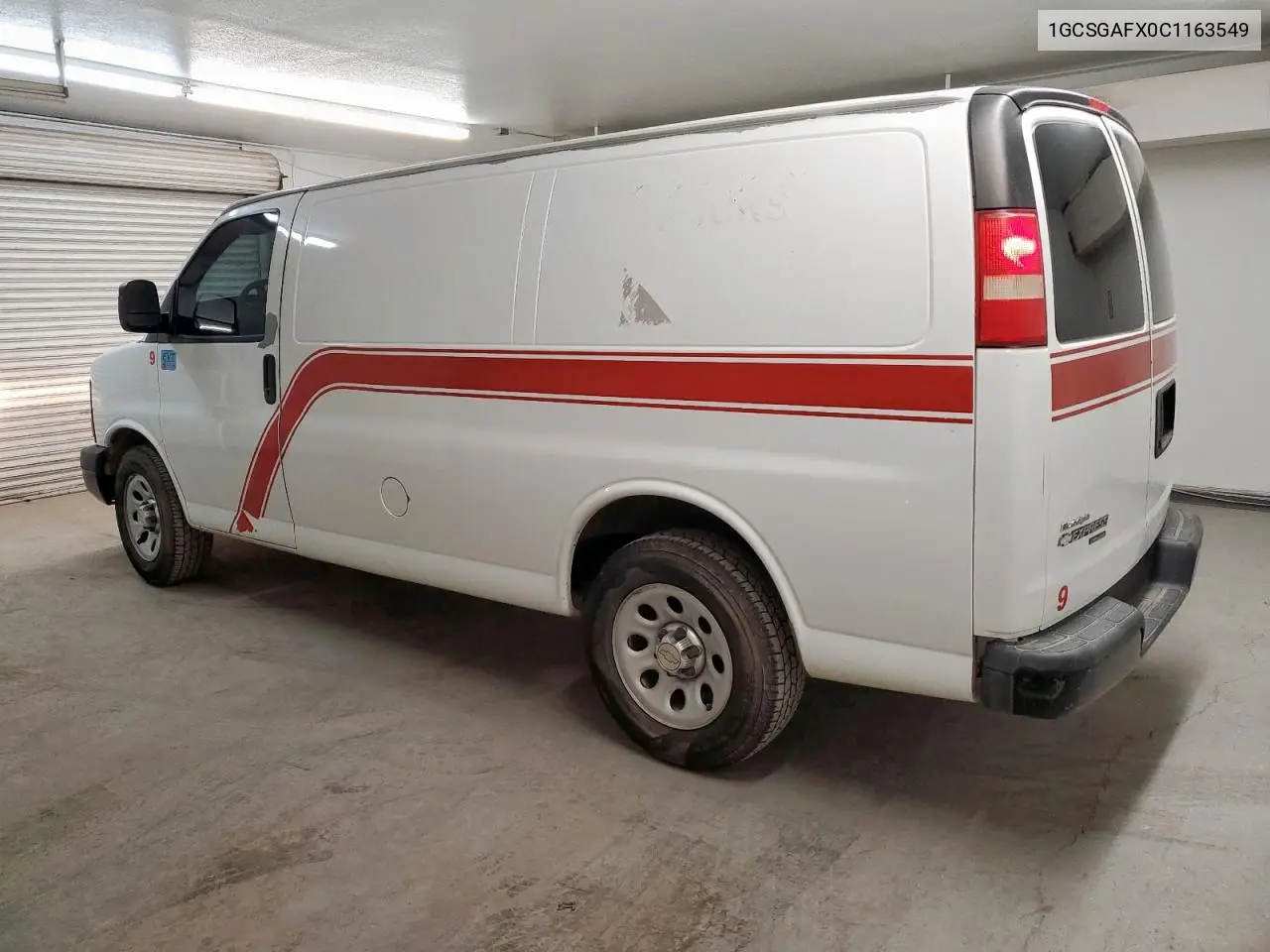 2012 Chevrolet Express G1500 VIN: 1GCSGAFX0C1163549 Lot: 61022905