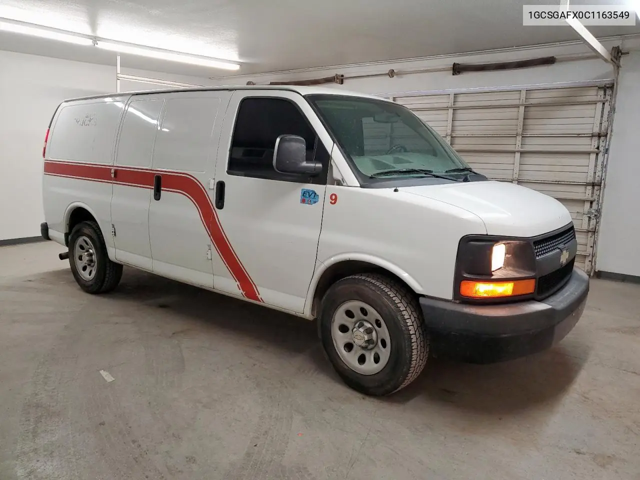 2012 Chevrolet Express G1500 VIN: 1GCSGAFX0C1163549 Lot: 61022905