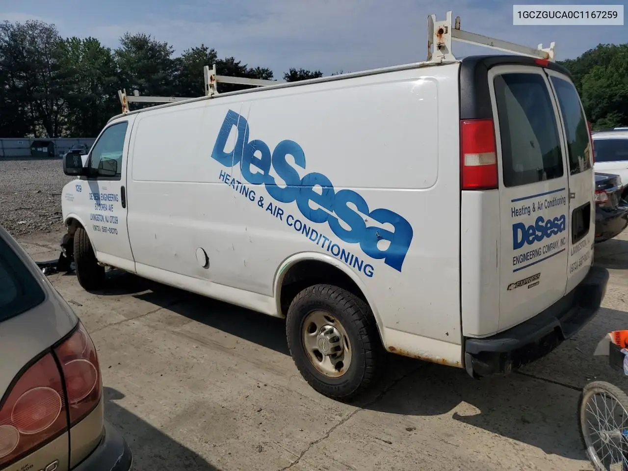 2012 Chevrolet Express G3500 VIN: 1GCZGUCA0C1167259 Lot: 61879755