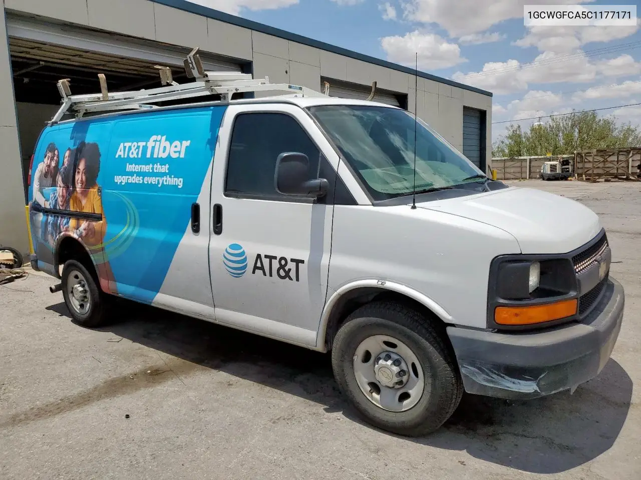 2012 Chevrolet Express G2500 VIN: 1GCWGFCA5C1177171 Lot: 62828235