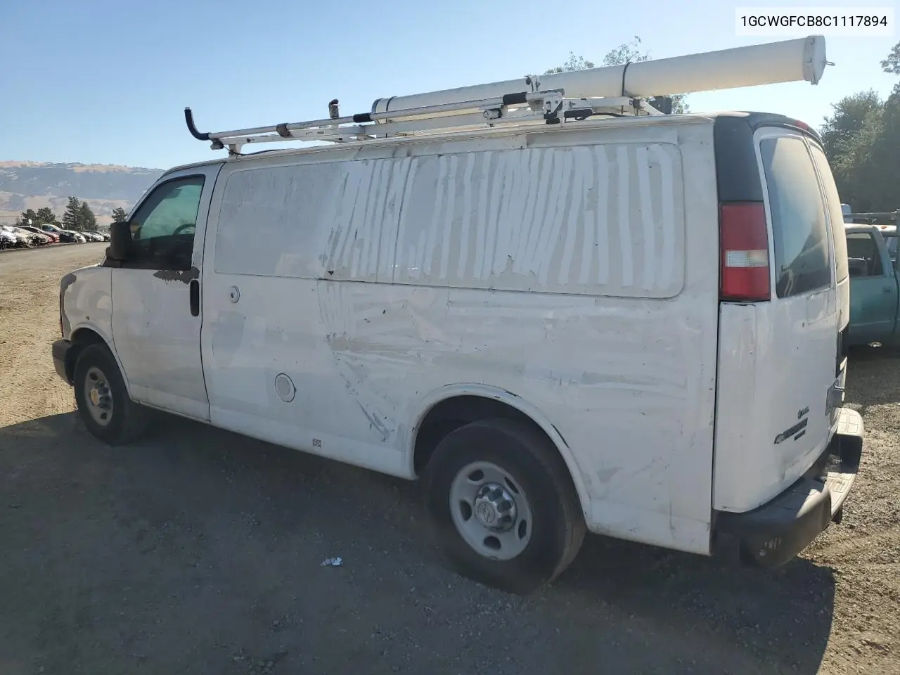 2012 Chevrolet Express G2500 VIN: 1GCWGFCB8C1117894 Lot: 63987254