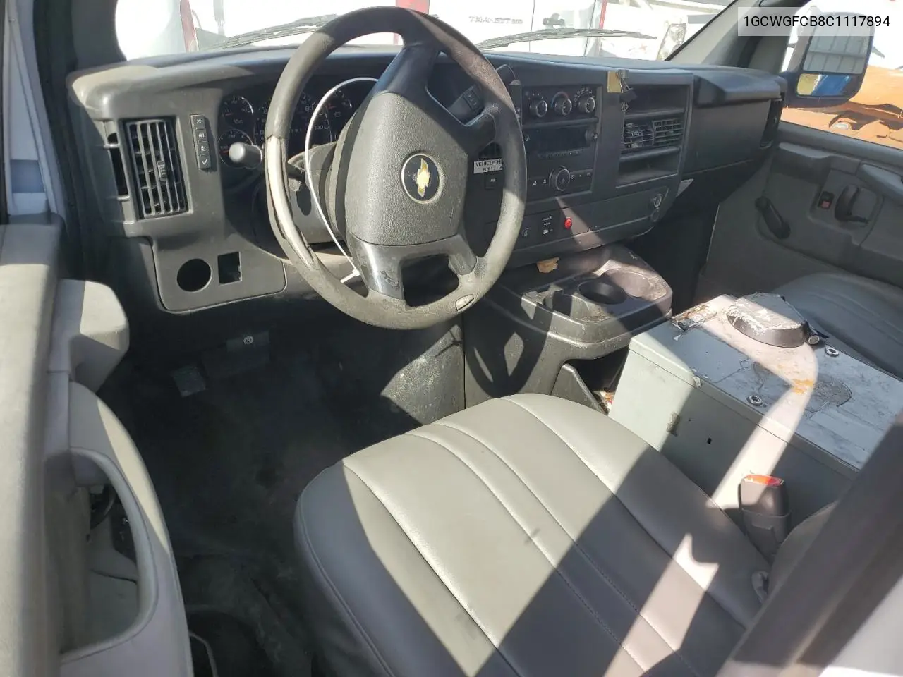 2012 Chevrolet Express G2500 VIN: 1GCWGFCB8C1117894 Lot: 63987254