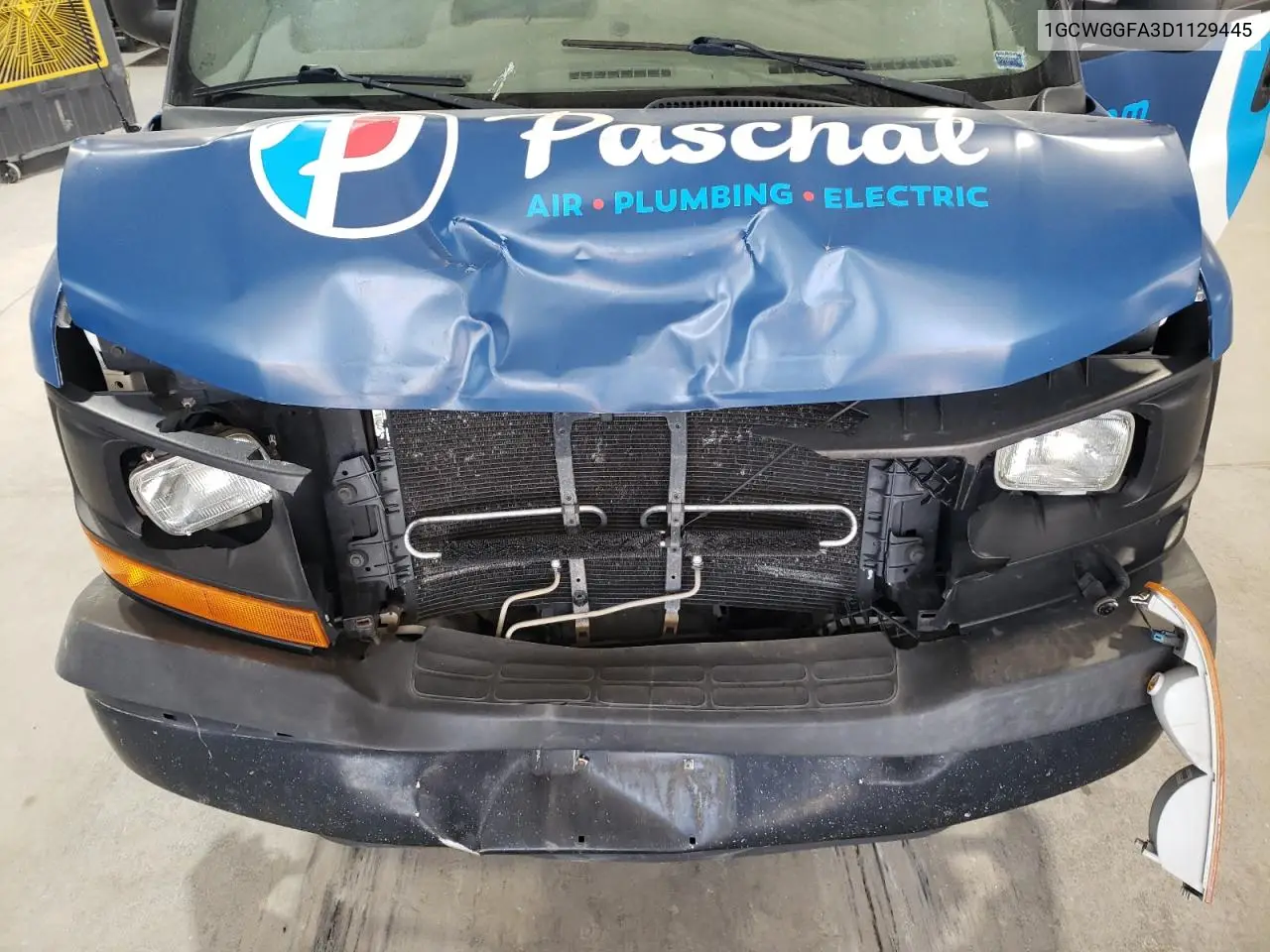 2013 Chevrolet Express G2500 VIN: 1GCWGGFA3D1129445 Lot: 52686355