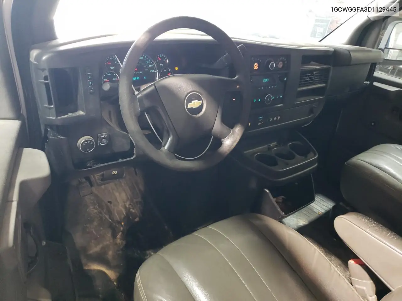 2013 Chevrolet Express G2500 VIN: 1GCWGGFA3D1129445 Lot: 52686355