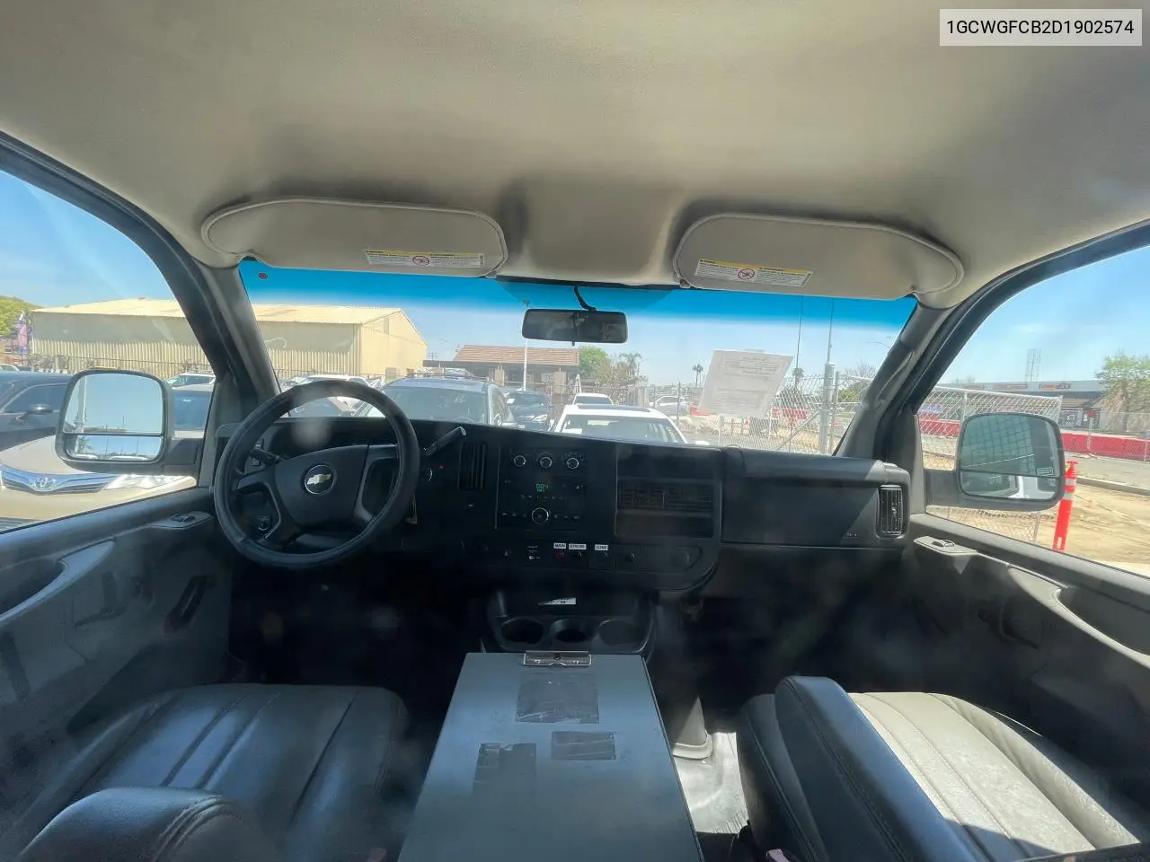 2013 Chevrolet Express G2500 VIN: 1GCWGFCB2D1902574 Lot: 52832825