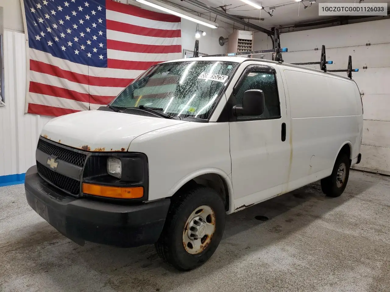 2013 Chevrolet Express G3500 VIN: 1GCZGTCG0D1126033 Lot: 56049525