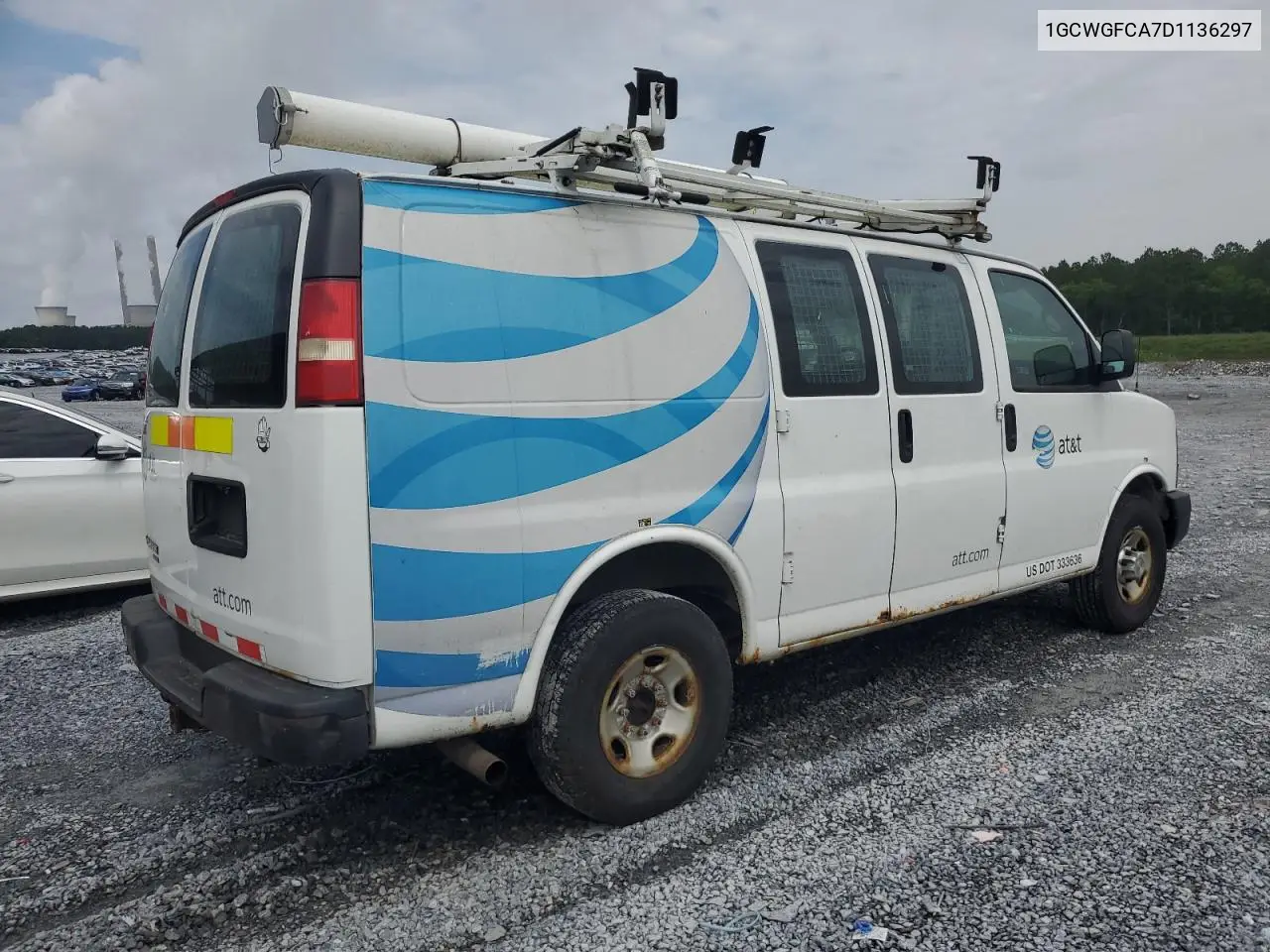 2013 Chevrolet Express G2500 VIN: 1GCWGFCA7D1136297 Lot: 56354505