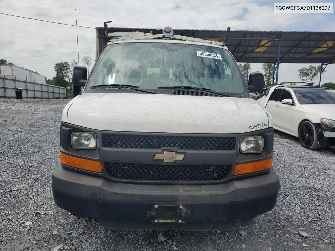 2013 Chevrolet Express G2500 VIN: 1GCWGFCA7D1136297 Lot: 56354505