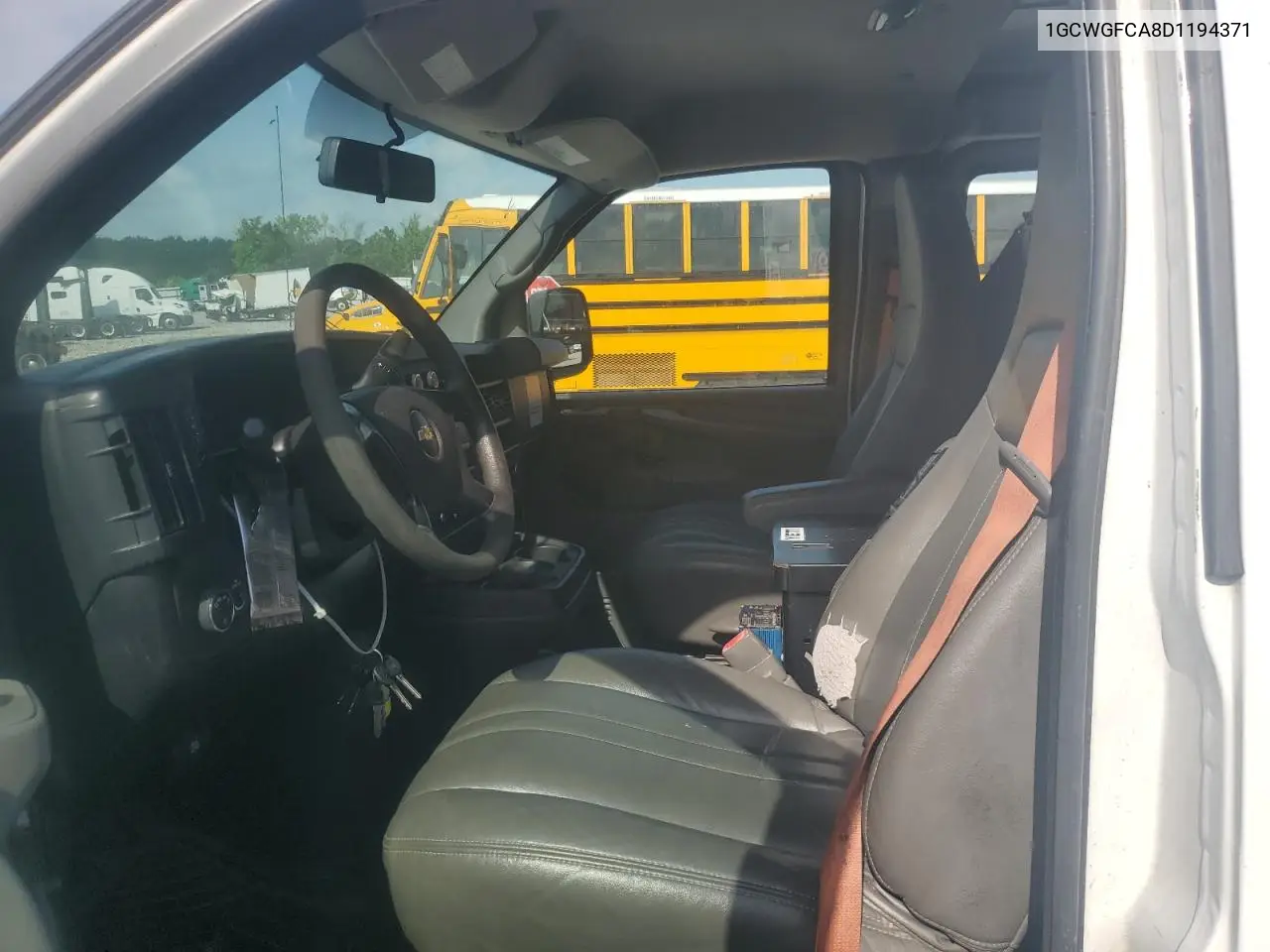 2013 Chevrolet Express G2500 VIN: 1GCWGFCA8D1194371 Lot: 56376935