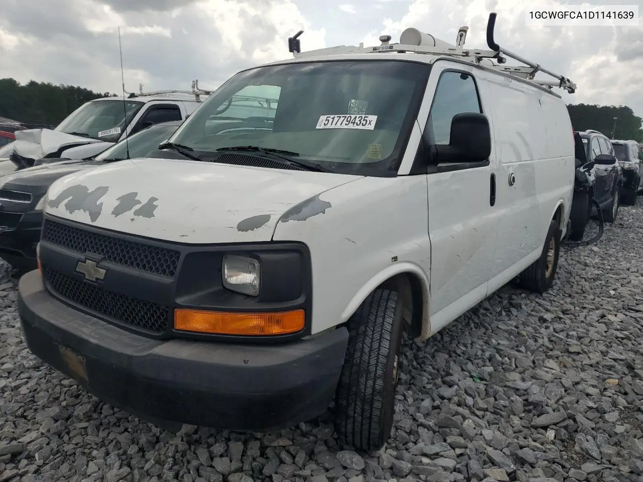 2013 Chevrolet Express G2500 VIN: 1GCWGFCA1D1141639 Lot: 56557835