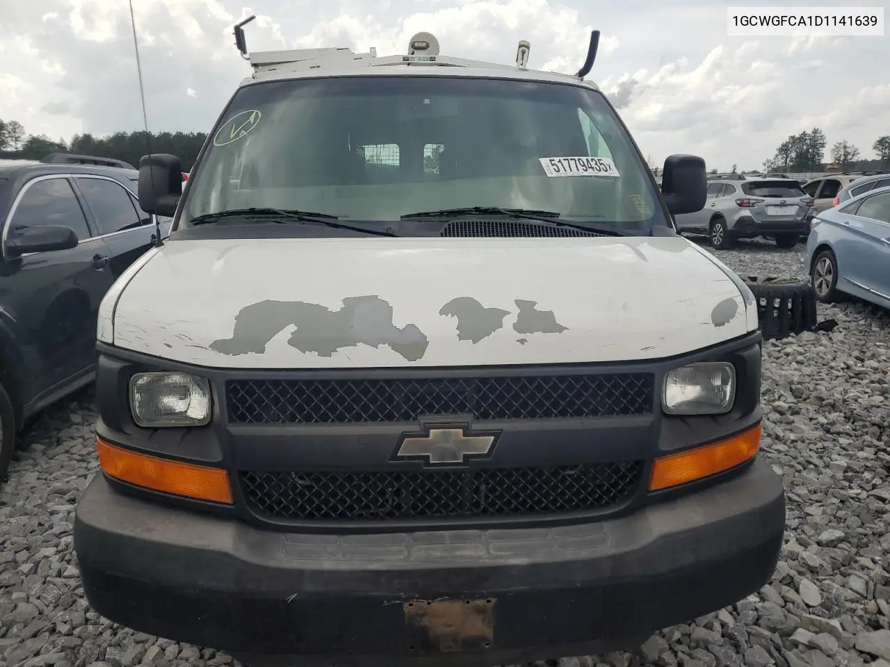 2013 Chevrolet Express G2500 VIN: 1GCWGFCA1D1141639 Lot: 56557835