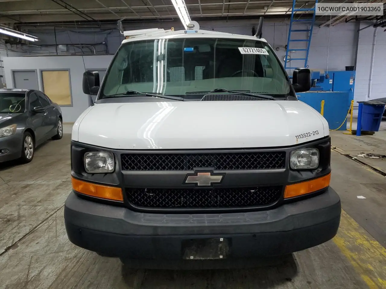 2013 Chevrolet Express G2500 VIN: 1GCWGFCA0D1903360 Lot: 62721465