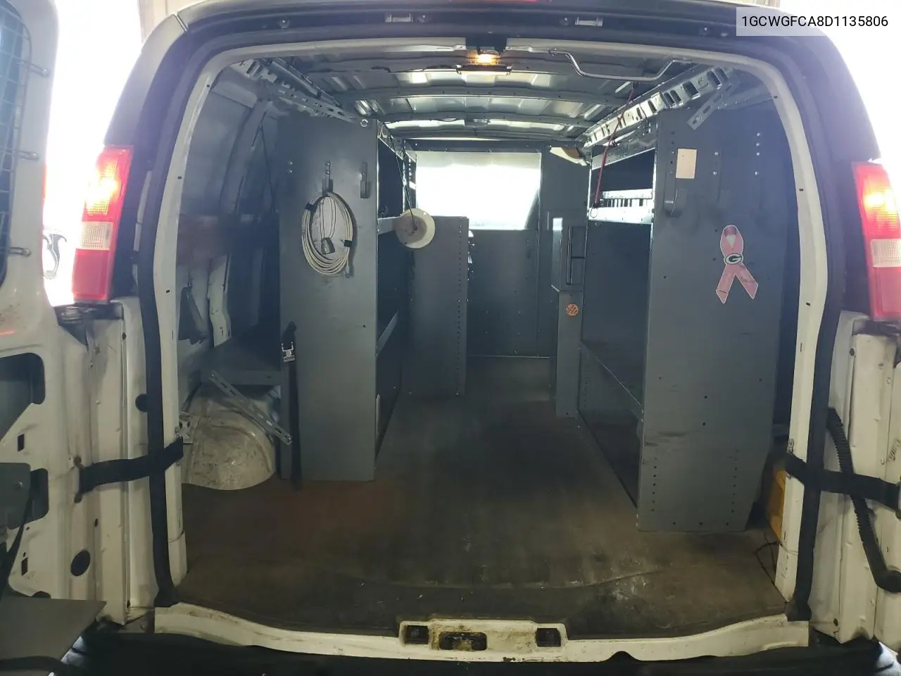 2013 Chevrolet Express G2500 VIN: 1GCWGFCA8D1135806 Lot: 62825265