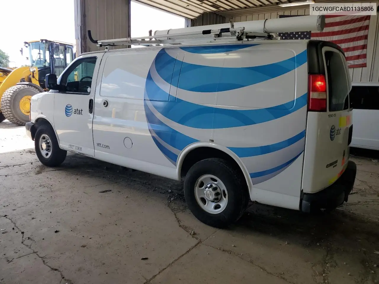 2013 Chevrolet Express G2500 VIN: 1GCWGFCA8D1135806 Lot: 62825265