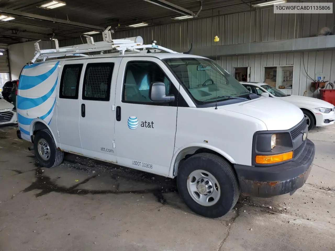 2013 Chevrolet Express G2500 VIN: 1GCWGFCA8D1135806 Lot: 62825265
