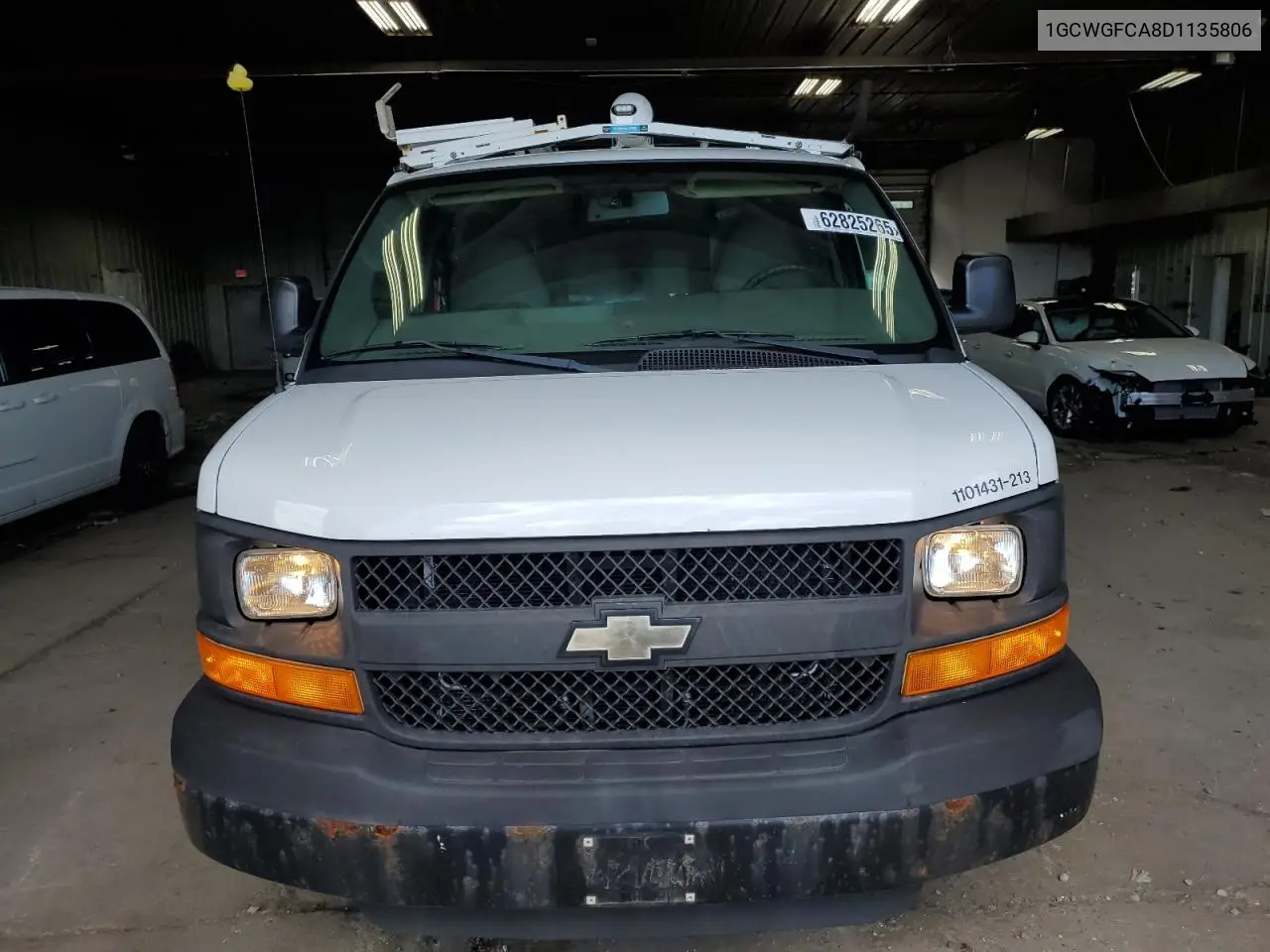 2013 Chevrolet Express G2500 VIN: 1GCWGFCA8D1135806 Lot: 62825265
