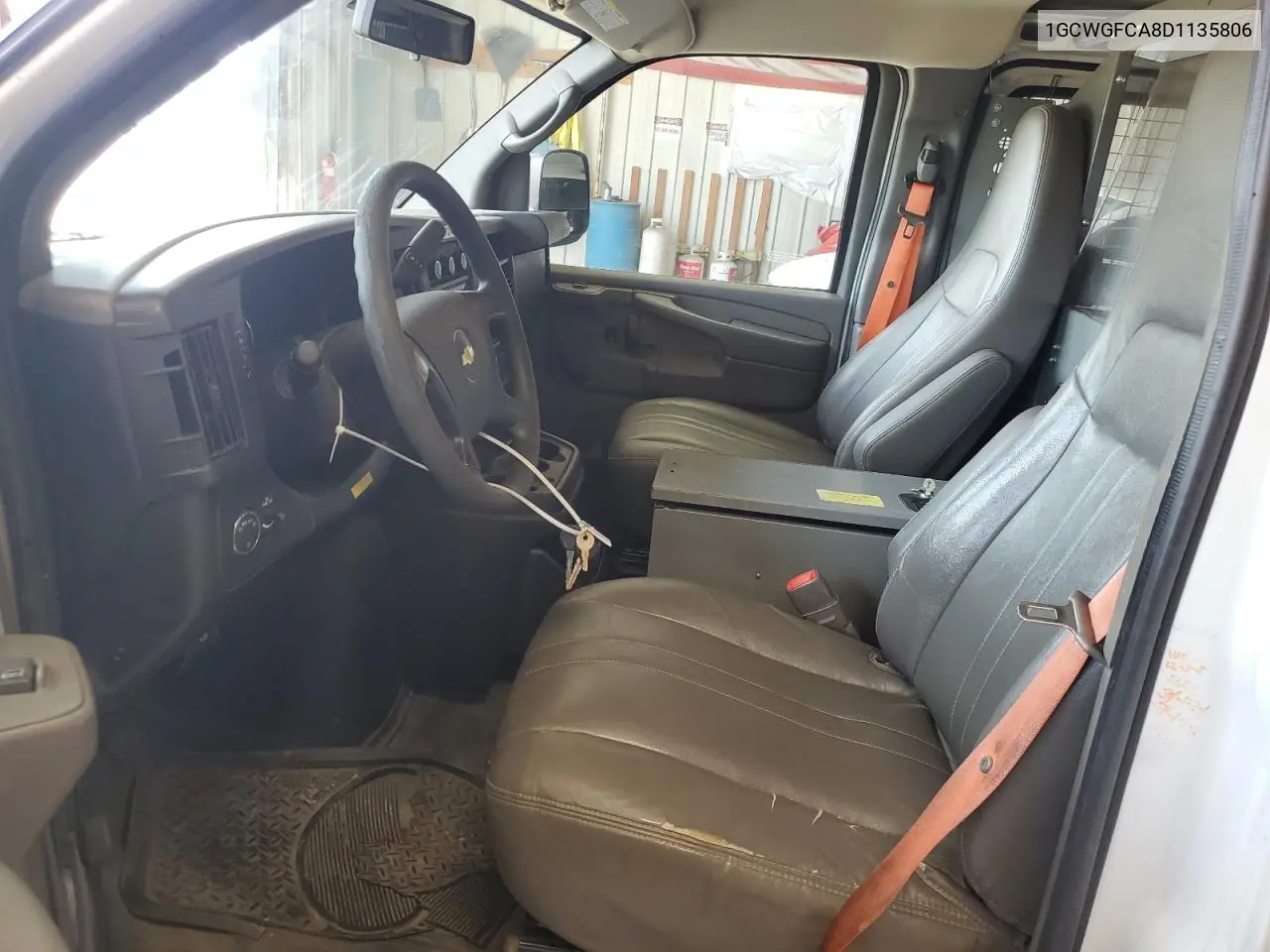 2013 Chevrolet Express G2500 VIN: 1GCWGFCA8D1135806 Lot: 62825265