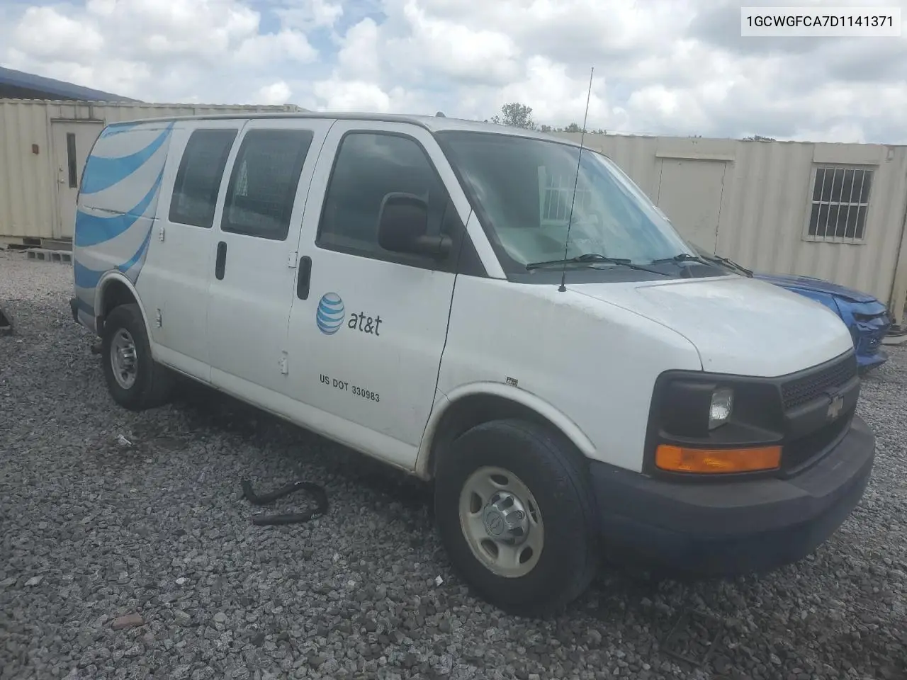 2013 Chevrolet Express G2500 VIN: 1GCWGFCA7D1141371 Lot: 62828335