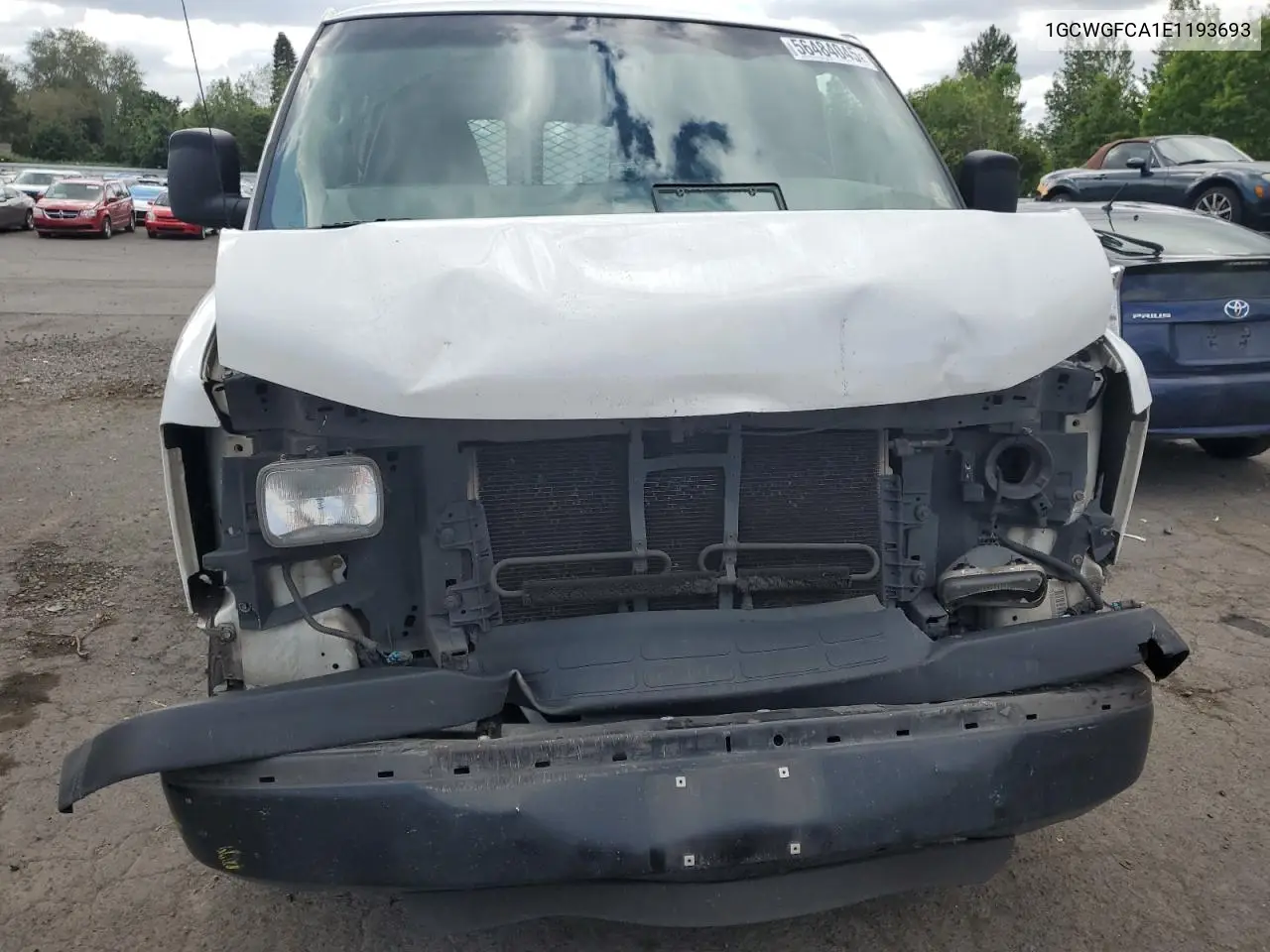 2014 Chevrolet Express G2500 VIN: 1GCWGFCA1E1193693 Lot: 56484045