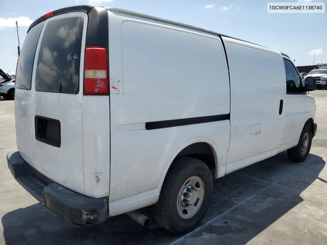 2014 Chevrolet Express G2500 VIN: 1GCWGFCA6E1138740 Lot: 57100705