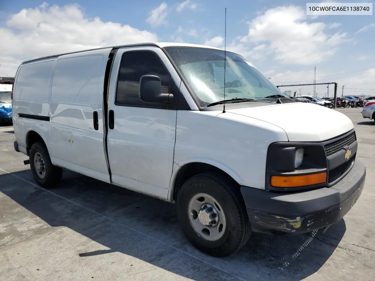 2014 Chevrolet Express G2500 VIN: 1GCWGFCA6E1138740 Lot: 57100705