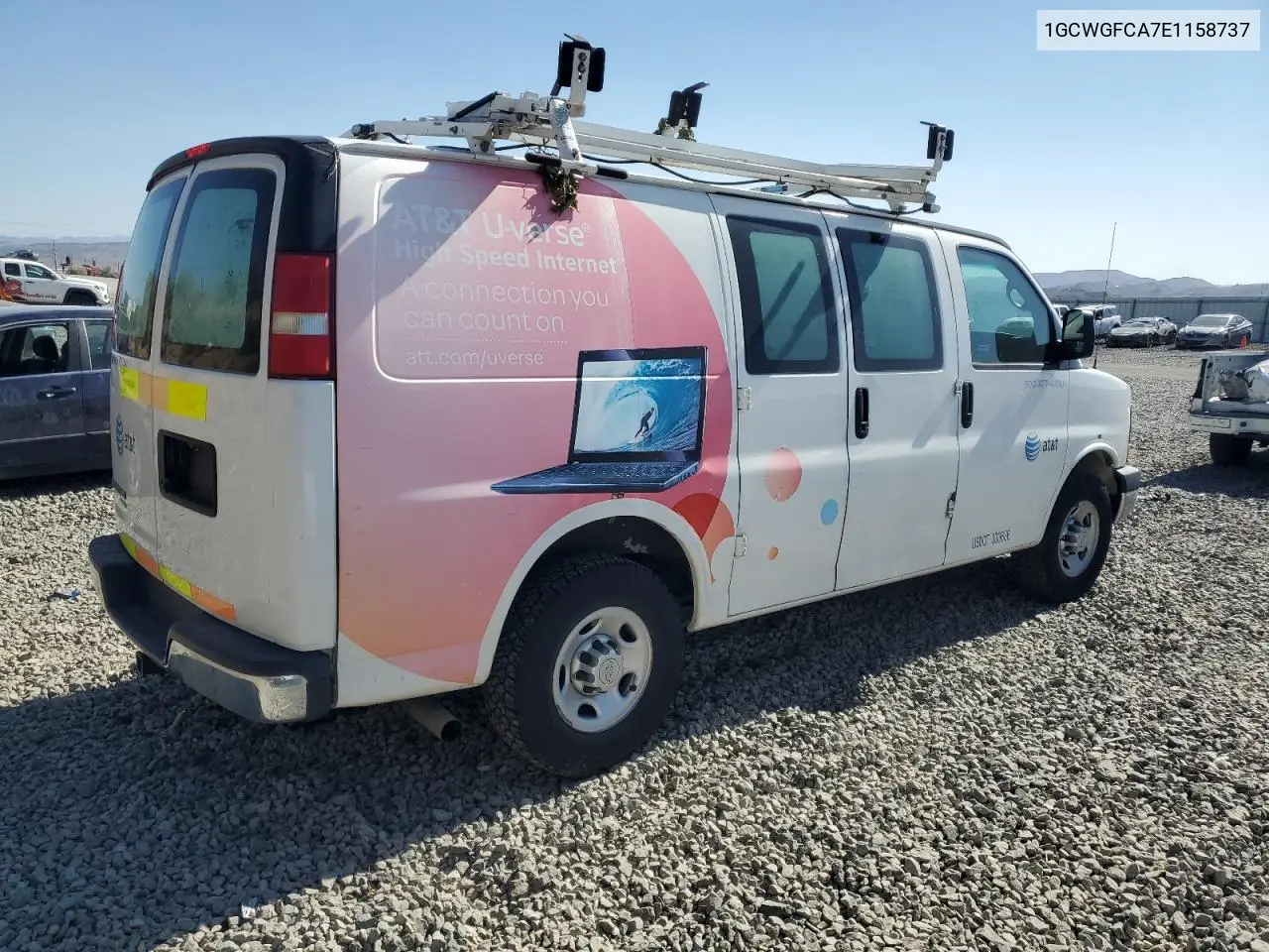 2014 Chevrolet Express G2500 VIN: 1GCWGFCA7E1158737 Lot: 59553065