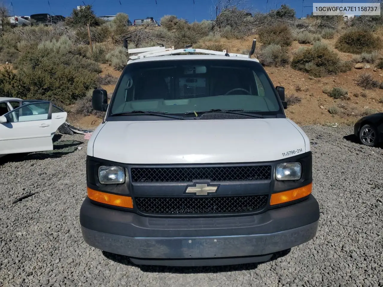 2014 Chevrolet Express G2500 VIN: 1GCWGFCA7E1158737 Lot: 59553065