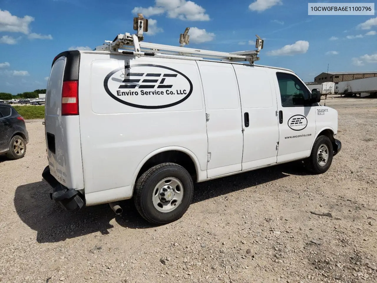 2014 Chevrolet Express G2500 VIN: 1GCWGFBA6E1100796 Lot: 61839795